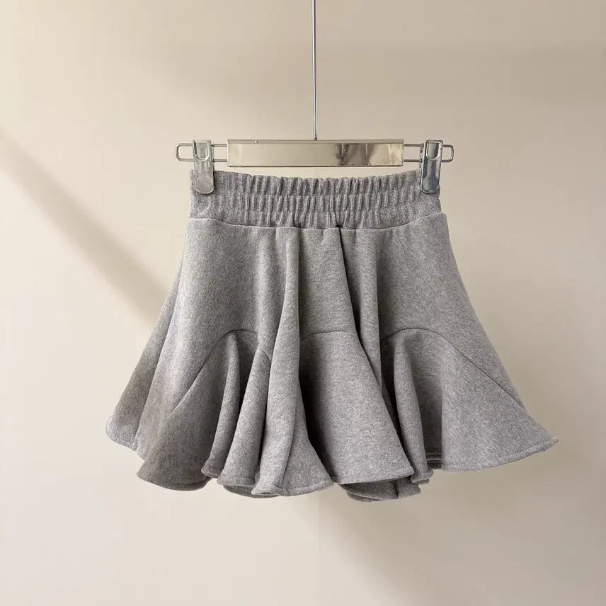 [BUNJANG] Gored Flare Mini Banding Skirt / [무료배송]  고어드 플레어 미니 밴딩 스커트 (B1634)