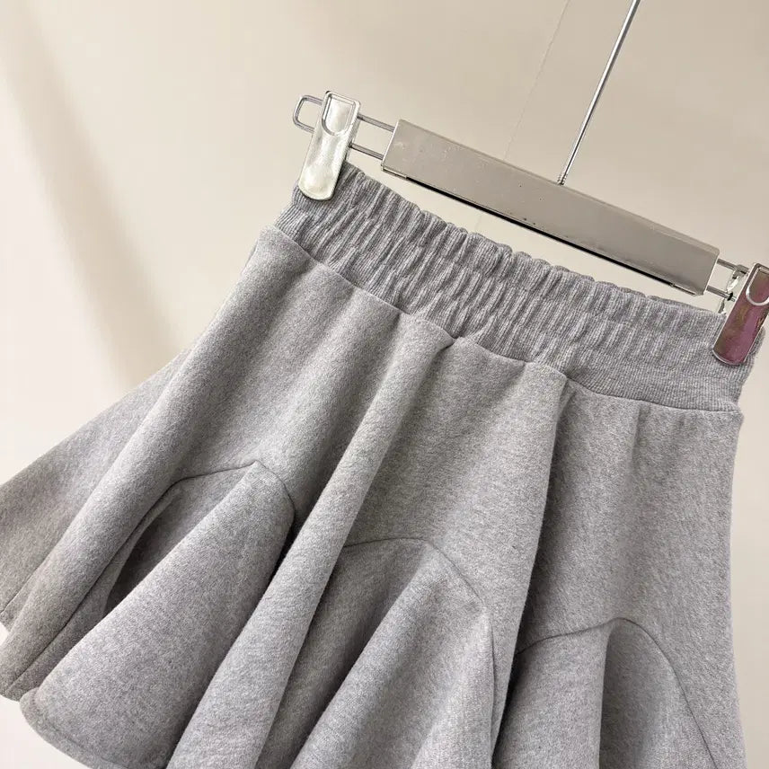 [BUNJANG] Gored Flare Mini Banding Skirt / [무료배송]  고어드 플레어 미니 밴딩 스커트 (B1634)