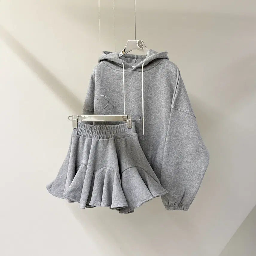 [BUNJANG] Gored Flare Mini Banding Skirt / [무료배송]  고어드 플레어 미니 밴딩 스커트 (B1634)