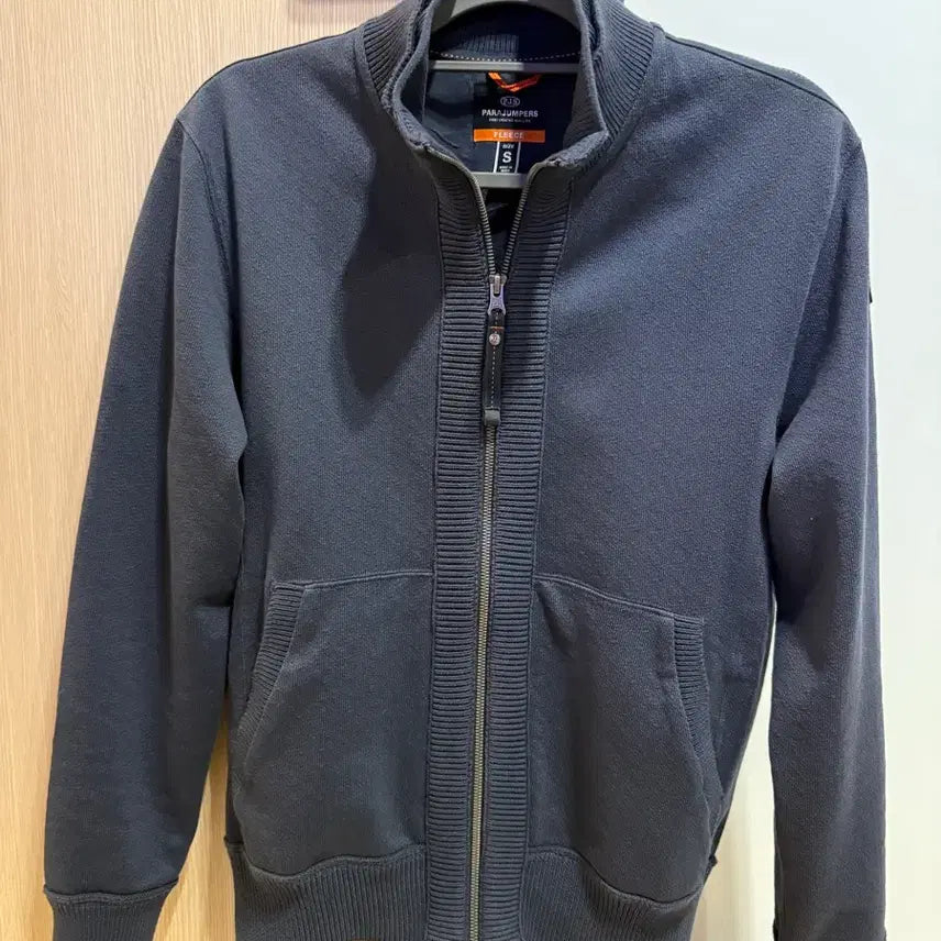 [BUNJANG] Parajumpers Sid Zip-Up Fleece Knit Navy / [새상품] 파라점퍼스 S 사이즈 시드 집업 플리스 니트 네이비