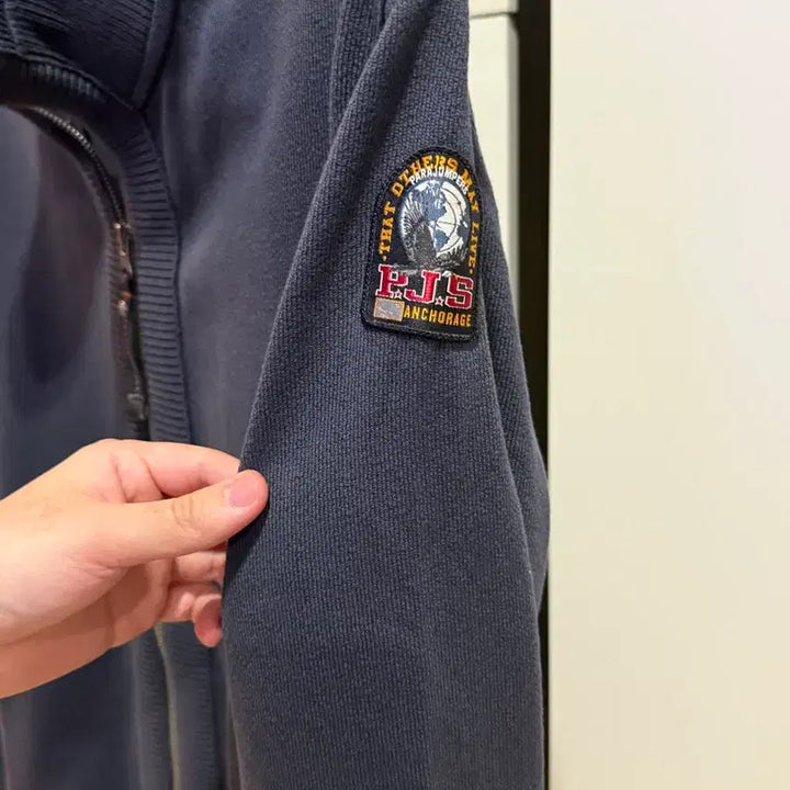 [BUNJANG] Parajumpers Sid Zip-Up Fleece Knit Navy / [새상품] 파라점퍼스 S 사이즈 시드 집업 플리스 니트 네이비