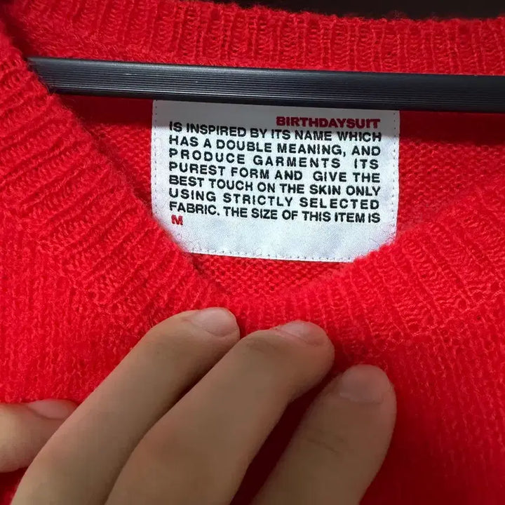 [BUNJANG] Birthday Suit Paris Knit M Size / 벌스데이 수트 paris 니트 m