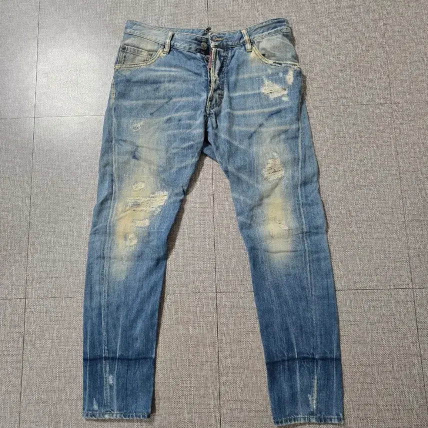 [BUNJANG] Dsquared2 46 Distressed Baggy Jeans / 디스퀘어드 46 사이즈 데미지 배기진 팝니다