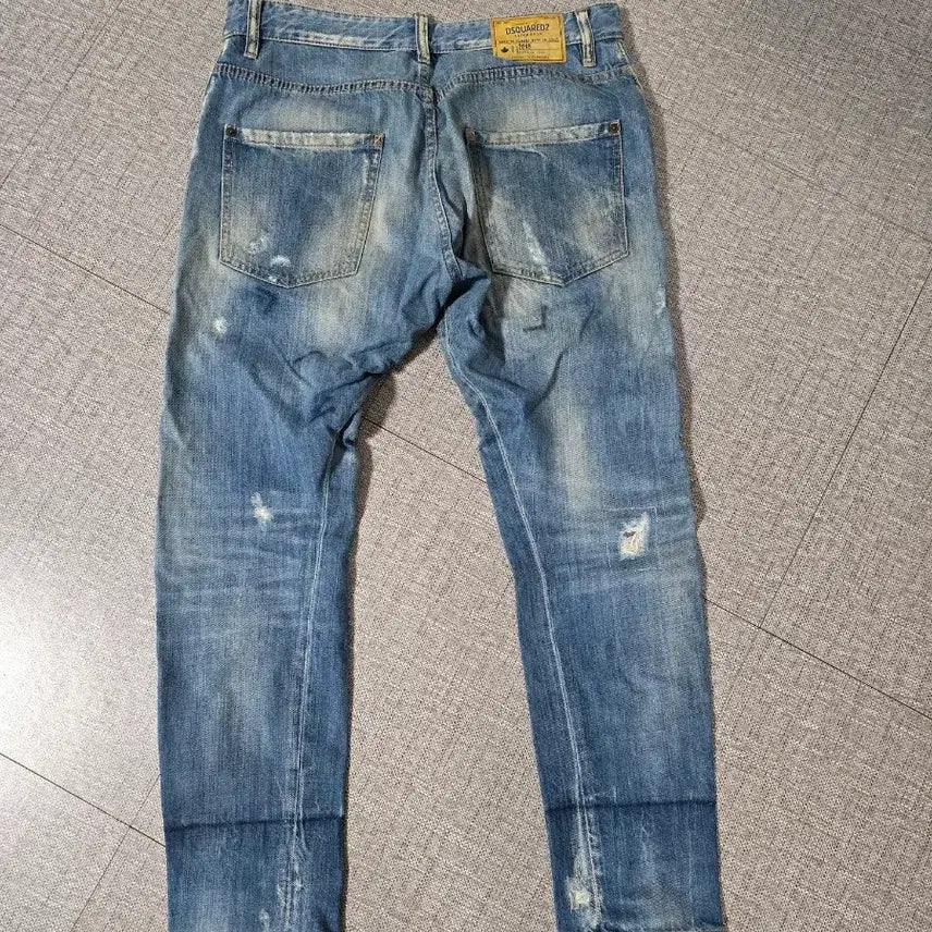 [BUNJANG] Dsquared2 46 Distressed Baggy Jeans / 디스퀘어드 46 사이즈 데미지 배기진 팝니다