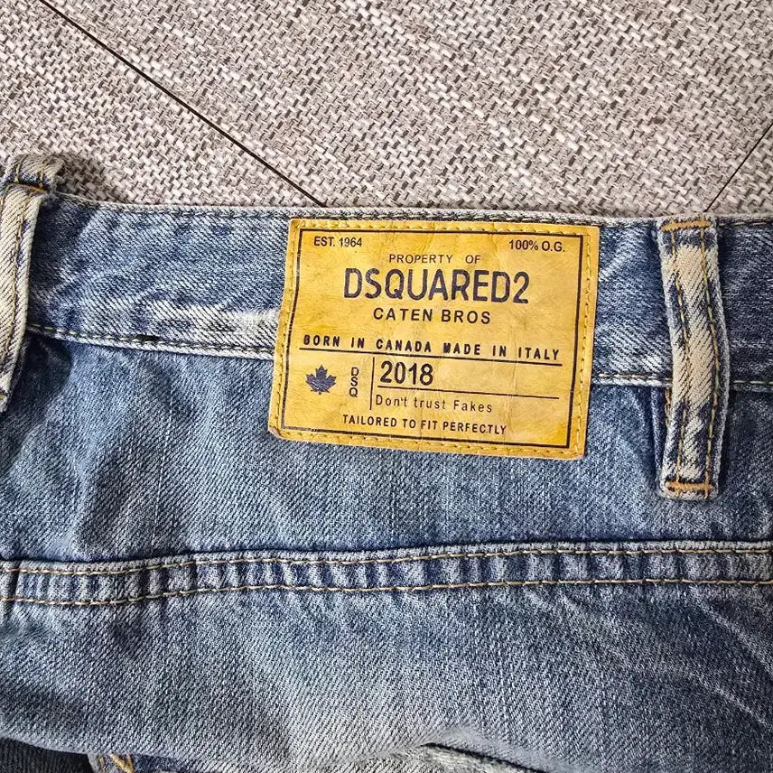 [BUNJANG] Dsquared2 46 Distressed Baggy Jeans / 디스퀘어드 46 사이즈 데미지 배기진 팝니다