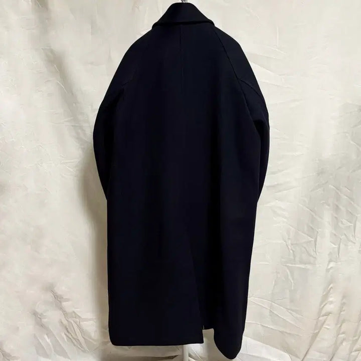 [BUNJANG] AFTERPRAY Tourist Balmacaan Coat - Navy, L / 애프터프레이 투어리스트 발마칸 코트 / 네이비, L