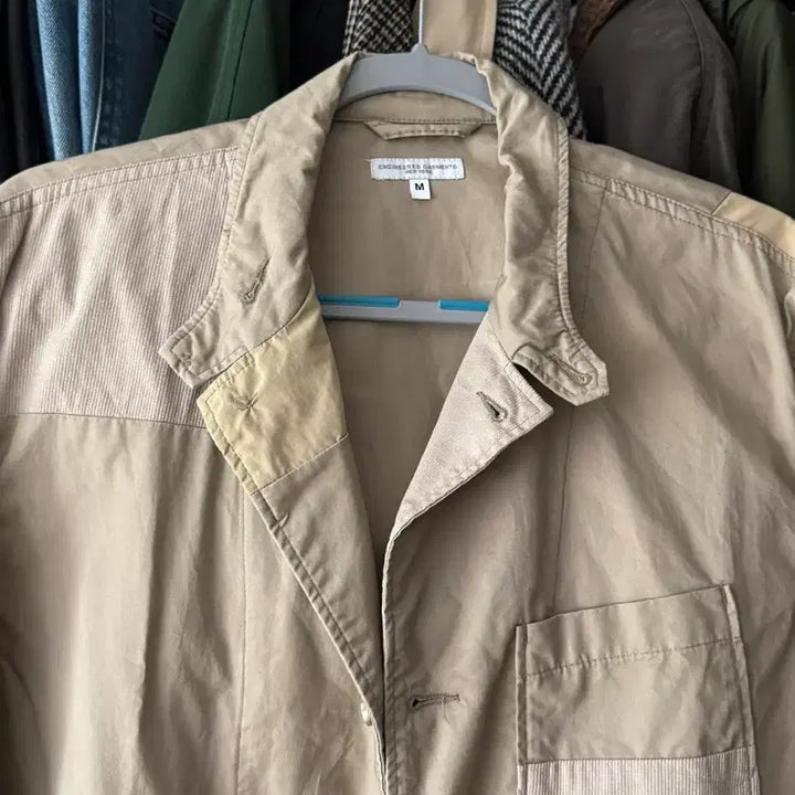 [BUNJANG] Engineered Garments Patchwork Loiter Jacket / 엔지니어드가먼츠 패치워크 로이터 자켓 m