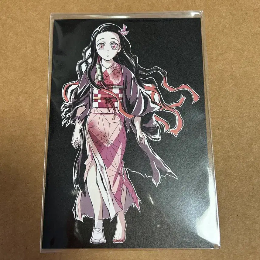 [BUNJANG] Demon Slayer Nezuko Postcard / 귀멸의 칼날 전집중전 막간화 네즈코 엽서 귀칼