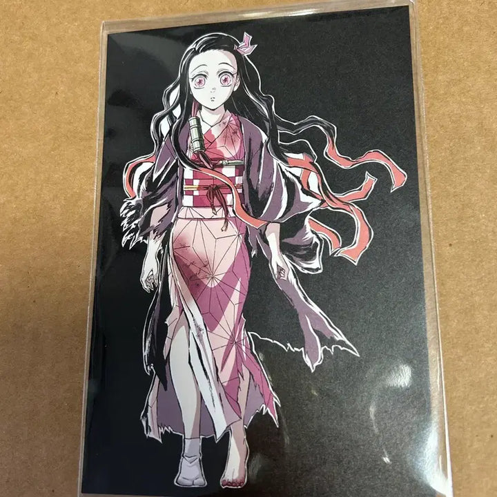 [BUNJANG] Demon Slayer Nezuko Postcard / 귀멸의 칼날 전집중전 막간화 네즈코 엽서 귀칼
