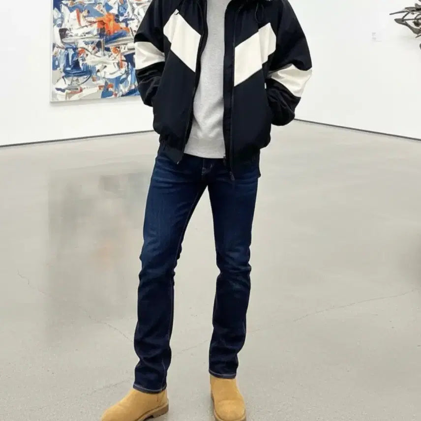 [BUNJANG] M ADER error 2nd Black Jacket / [M] 아더에러 mem 자켓 2nd 블랙