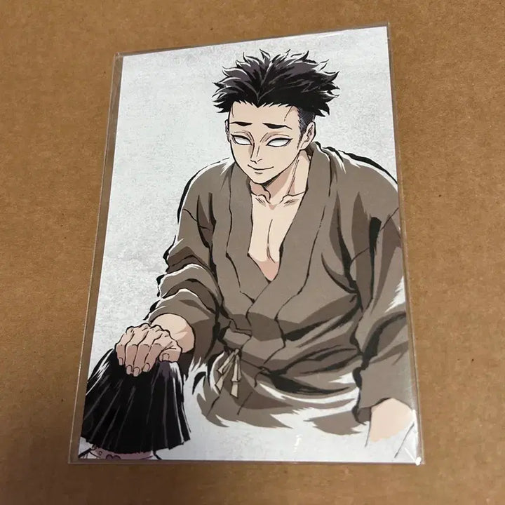 [BUNJANG] Demon Slayer Gyomei Himejima Postcard / 귀멸의 칼날 전집중전 막간화 교메이 엽서 귀칼
