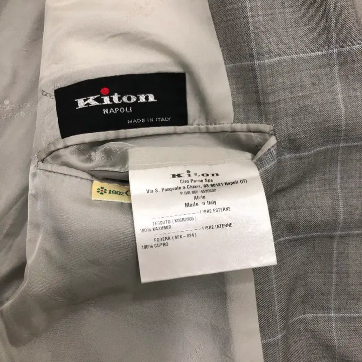 [BUNJANG] Kiton Cashmere 100% Jacket 52 / 키톤 kiton 캐시미어100 이태리 자켓 52