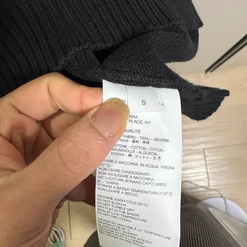 [BUNJANG] Alyx Logo Knit S / 알릭스 로고 니트 s