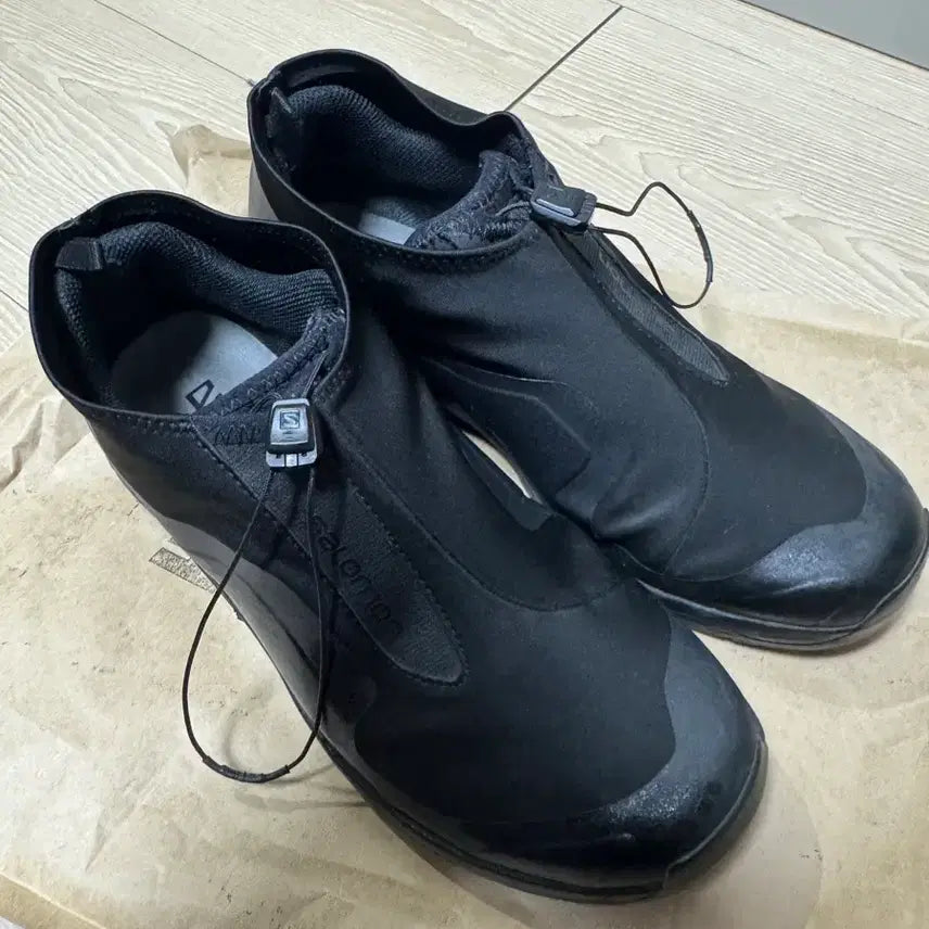 [BUNJANG] Salomon Alpine Mid Black Boots / 살로몬 알파인 미드 블랙 8.5 Black