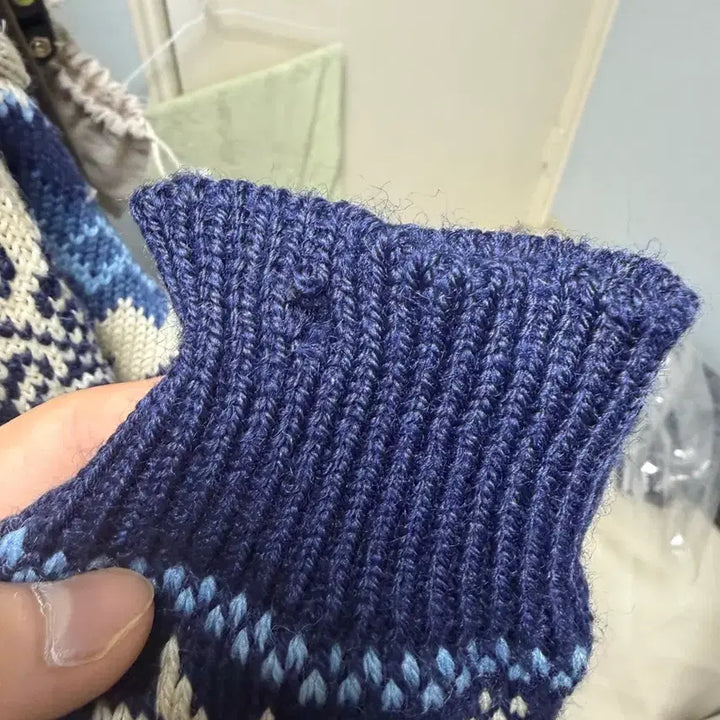 [BUNJANG] Nordstrikk Heritage Wool Cardigan / [Vintage] Nordstrikk 노르웨이 헤리티지 울 가디건