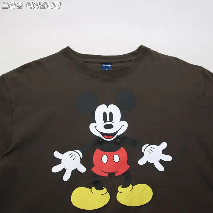 [BUNJANG] Disney Mickey Mouse Long Sleeve Shirt (Men's 103) / (착용컷) 디즈니 미키 마우스 롱 슬리브 (남성용 103)
