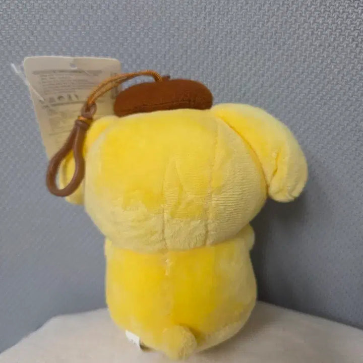 [BUNJANG] Sanrio Pompompurin Heart Doll Keyring / 산리오 폼폼푸린 하트 인형 키링 13cm 새상품