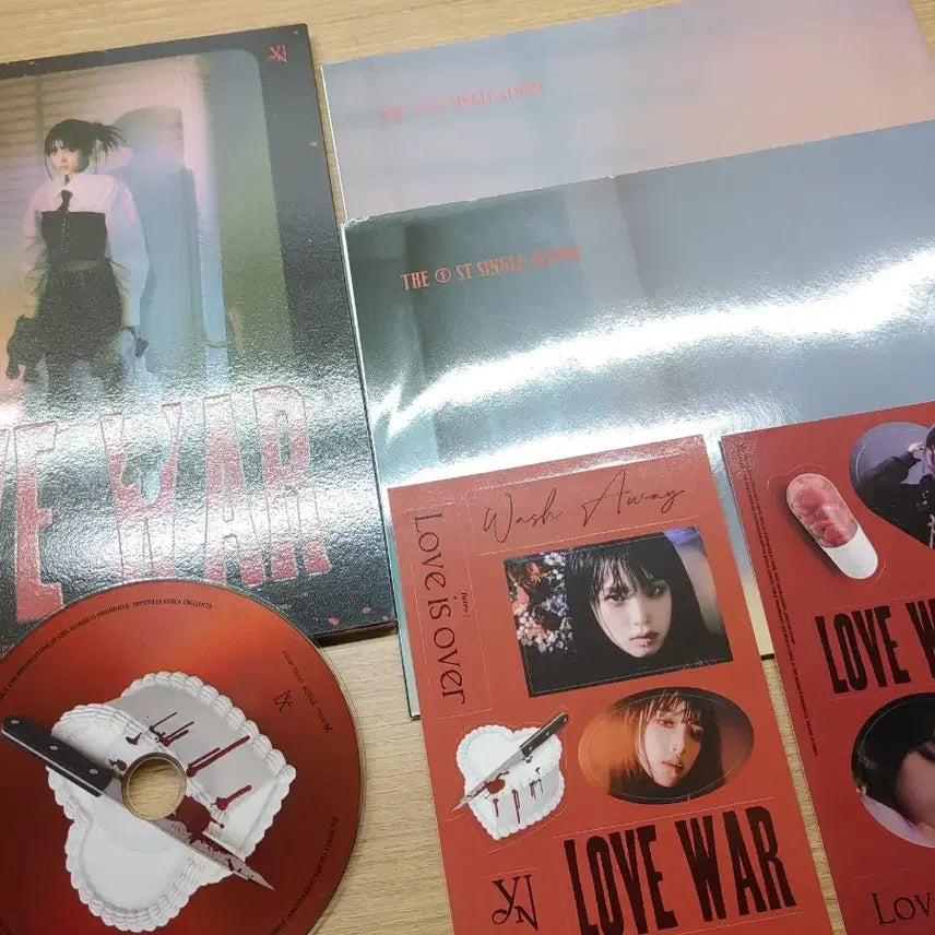 [BUNJANG] Choi Yena Love War Album Bundle Set / 최예나 러브워 앨범 2종 (올클)