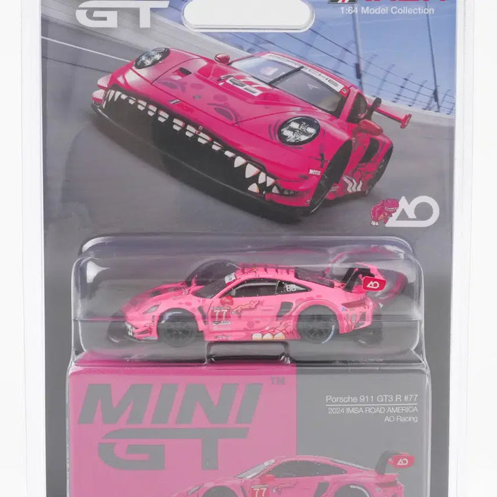 [SOLD OUT] 1:64 Mini GT 포르쉐 911 GT3 R #77 (록시)