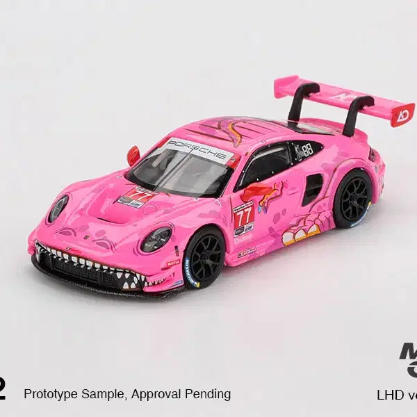 [SOLD OUT] 1:64 Mini GT 포르쉐 911 GT3 R #77 (록시)
