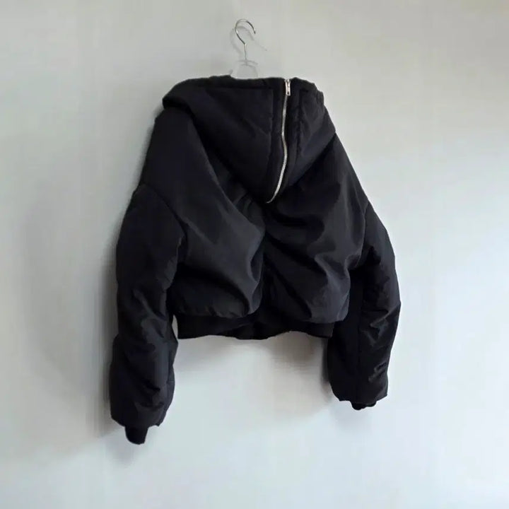 [BUNJANG] F Cropped Bomber Jacket / [F]크롭 후드 항공점퍼