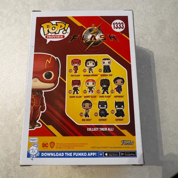 [BUNJANG] Funko POP! Movies The Flash Figure / (미개봉) 플래시 피규어