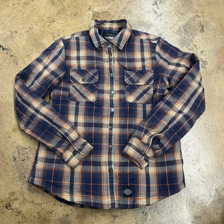 [BUNJANG] Harley-Davidson Checkered Shirt / [정품] 할리데이비슨 체크 남방 셔츠