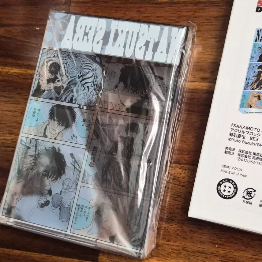 [BUNJANG] Sakamoto Days Seba Natsuki Acrylic Block / 사카모토 데이즈 사카데이 아크릴 블록 세바 나츠키