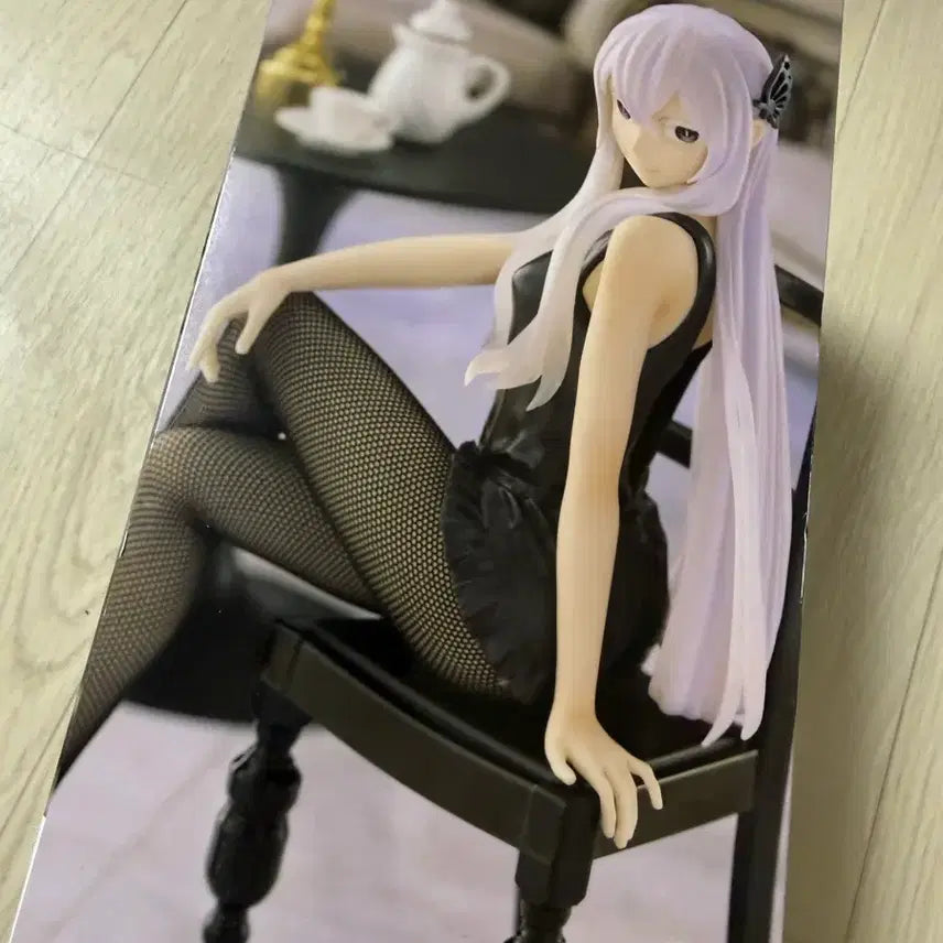 [BUNJANG] Re:Zero Echidna Relax Time Figure / 릴렉스타임 리제로 에키드나 의자 피규어 미개봉 새상품
