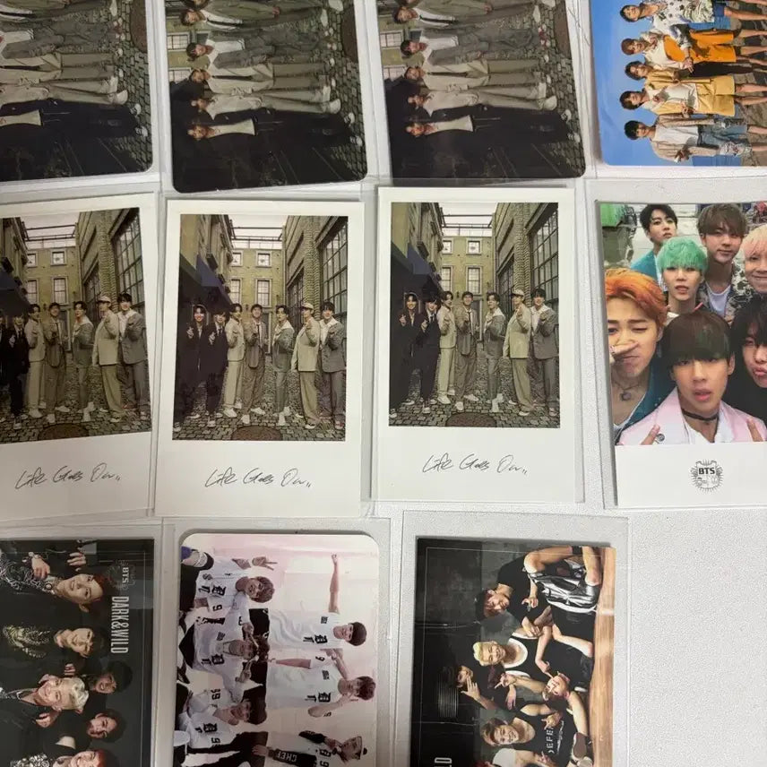 !!급처!! 방탄소년단 단체 포카 판매 총10장