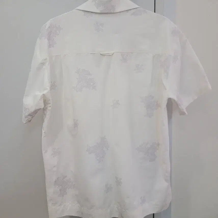 [BUNJANG] Ouro Coral Print Short Sleeve Shirt (Women&