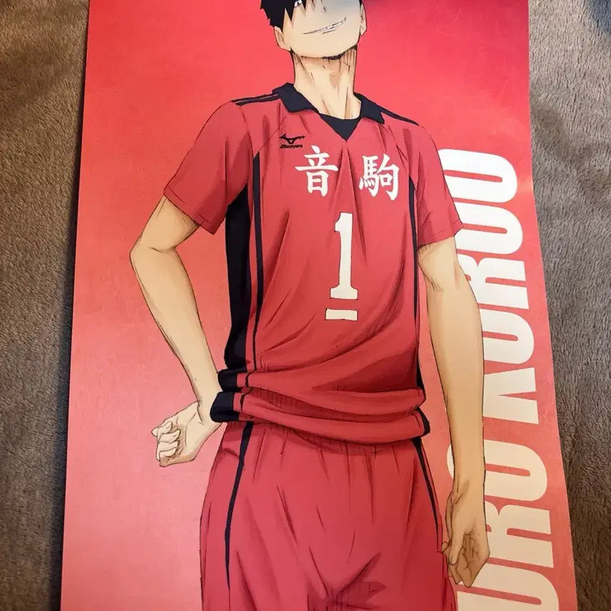 [BUNJANG] Haikyu Nekoma Tetsuro Kuroo Long Poster / 하이큐 네코마 쿠로오테츠로 롱 포스터