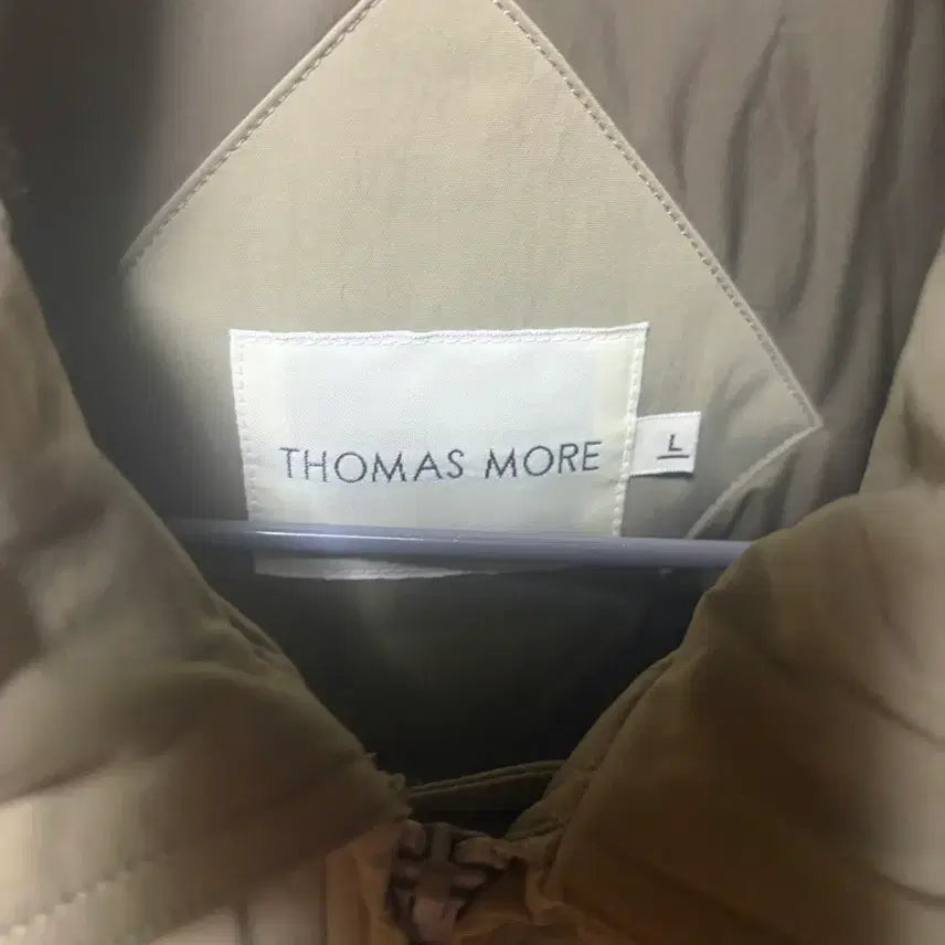 [BUNJANG] Thomas More Cold Weather Bomber Jacket Beige / 토마스모어 콜드웨더 봄버 자켓 베이지