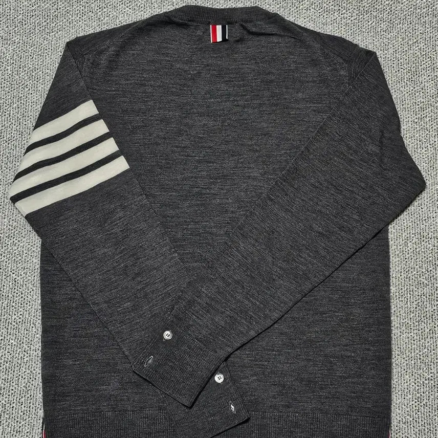 [BUNJANG] Thom Browne Merino Wool Sweater / [2] 톰브라운 메리노울 100% 사선완장 니트