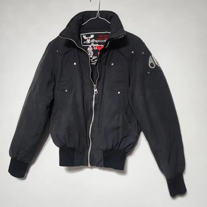 [BUNJANG] Moose Knuckles Bomber Jacket 95 / 쪼리샵 무스너클 다운 패딩 95 봄버자켓