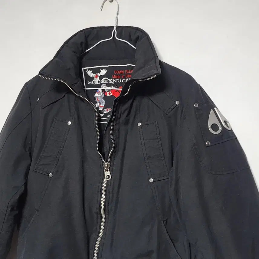 [BUNJANG] Moose Knuckles Bomber Jacket 95 / 쪼리샵 무스너클 다운 패딩 95 봄버자켓