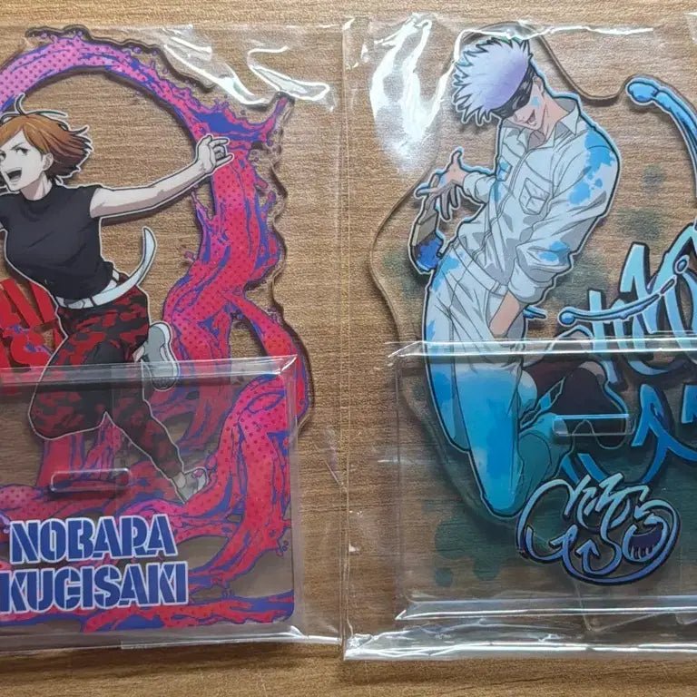 [BUNJANG] Sega Jujutsu Kaisen Nobara and Gojo Acrylic Stand Bundle / 마지막내림) 세가쿠지 노바라 고죠 아크릴스탠드 일괄