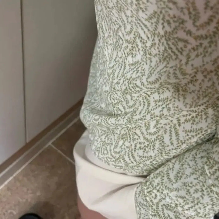 [BUNJANG] Spring Floral Pattern Dress with Underskirt / 플라워 패턴 봄 원피스 (속치마 있음)