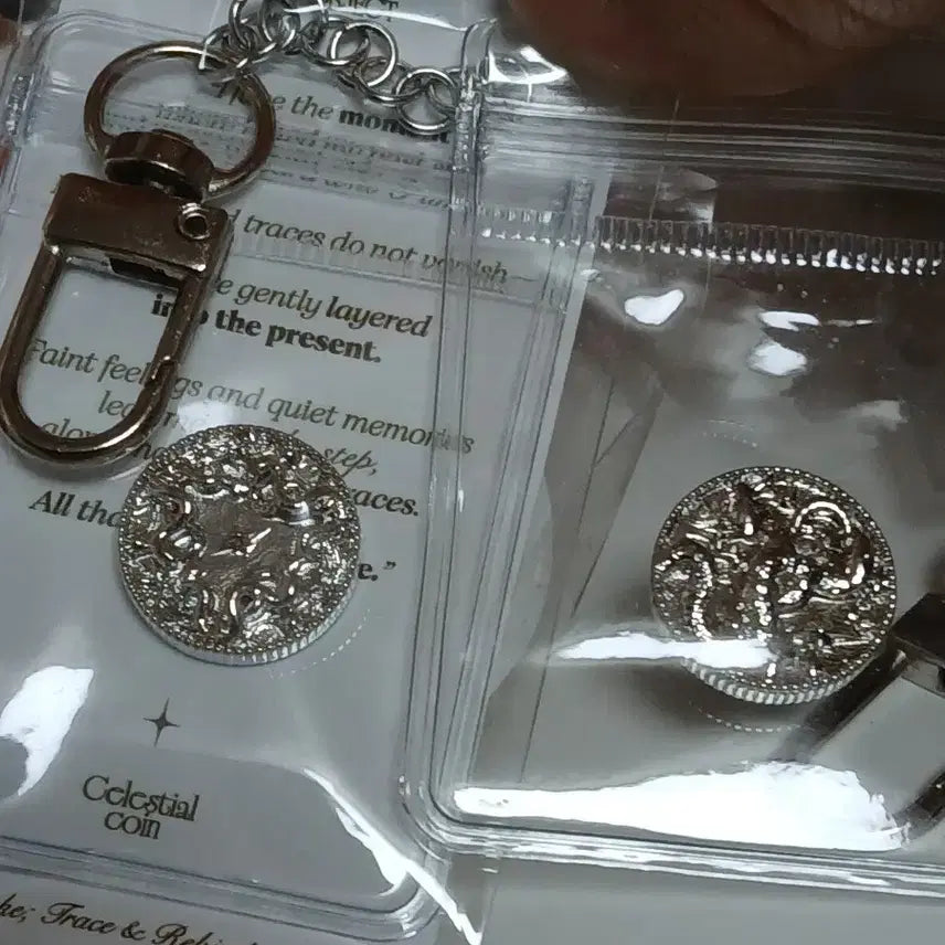 [BUNJANG] Unspecified Group Snake Coin Rhodium Plated Coin / 뱀코인 황동코인위에 로듐도금
