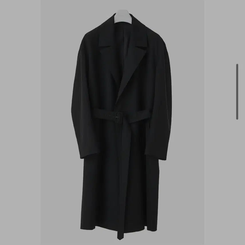 [BUNJANG] Coor Belted Wool Trench Coat / Coor (쿠어) 벨티드 울 트렌치 코트 L
