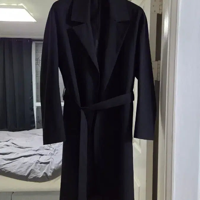 [BUNJANG] Coor Belted Wool Trench Coat / Coor (쿠어) 벨티드 울 트렌치 코트 L