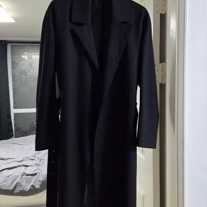 [BUNJANG] Coor Belted Wool Trench Coat / Coor (쿠어) 벨티드 울 트렌치 코트 L