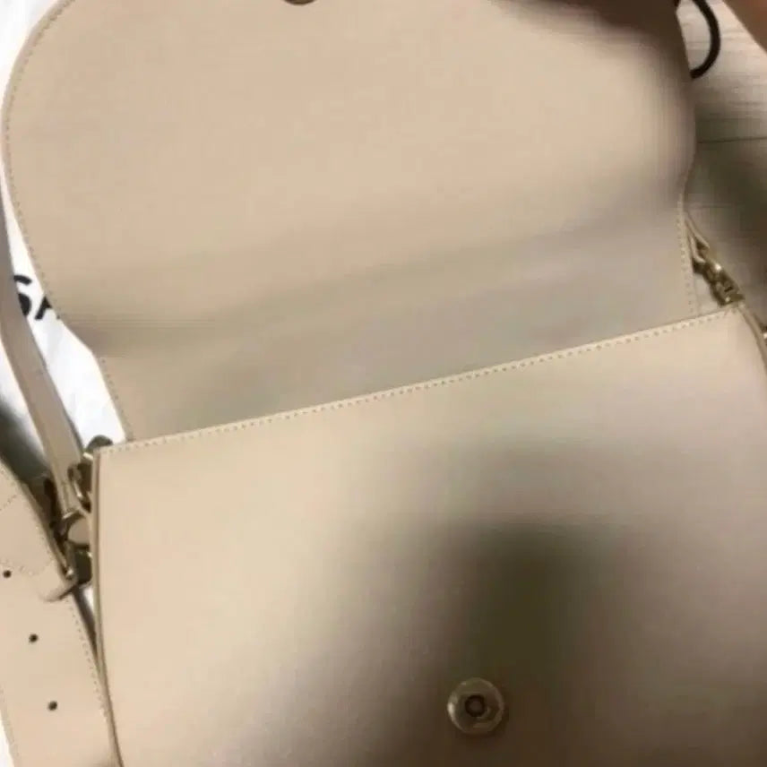 [BUNJANG] St. Scott Crossbody Bag / 세인트스코트 크로스백 아이보리 (실사있음)