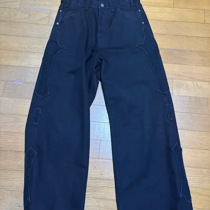 [BUNJANG] Polytelu Fleur Pants Black / [2] 폴리테루 플뢰르 팬츠 블랙