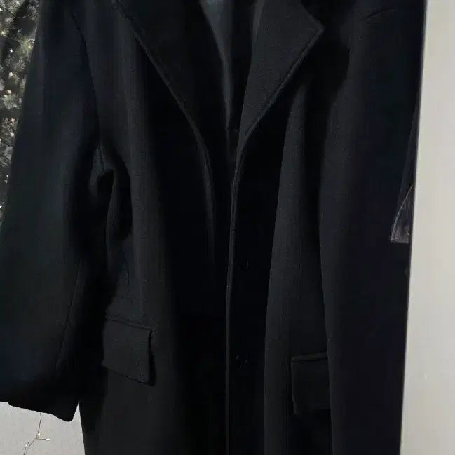 [BUNJANG] Blue Pops One-Button Coat (Big Size) / 블루팝스 원버튼 코트 2사이즈 (빅사이즈)