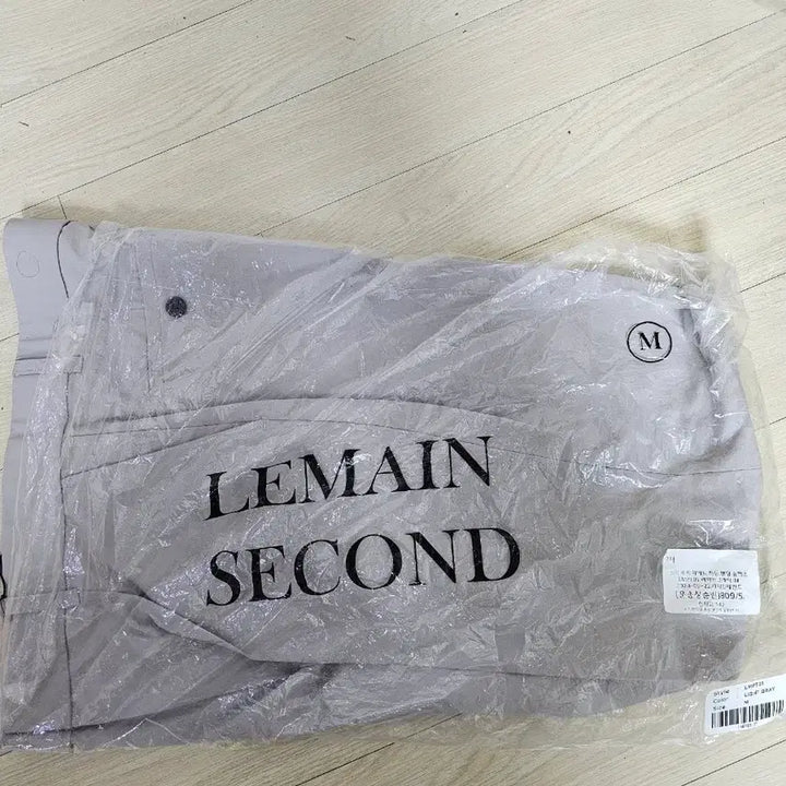 [BUNJANG] LeMaineSecond M Light Gray Pants / 르메인세컨 M 라이트 그레이 팬츠 새상품