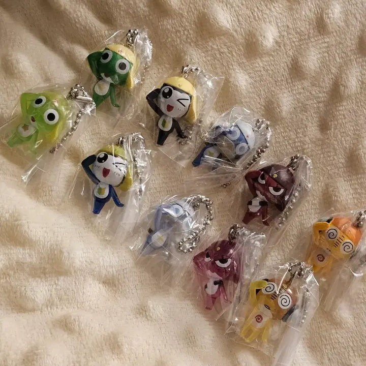 [BUNJANG] Sergeant Keroro Gummy Keyring / 판매중 개구리중사케로로 구미키링
