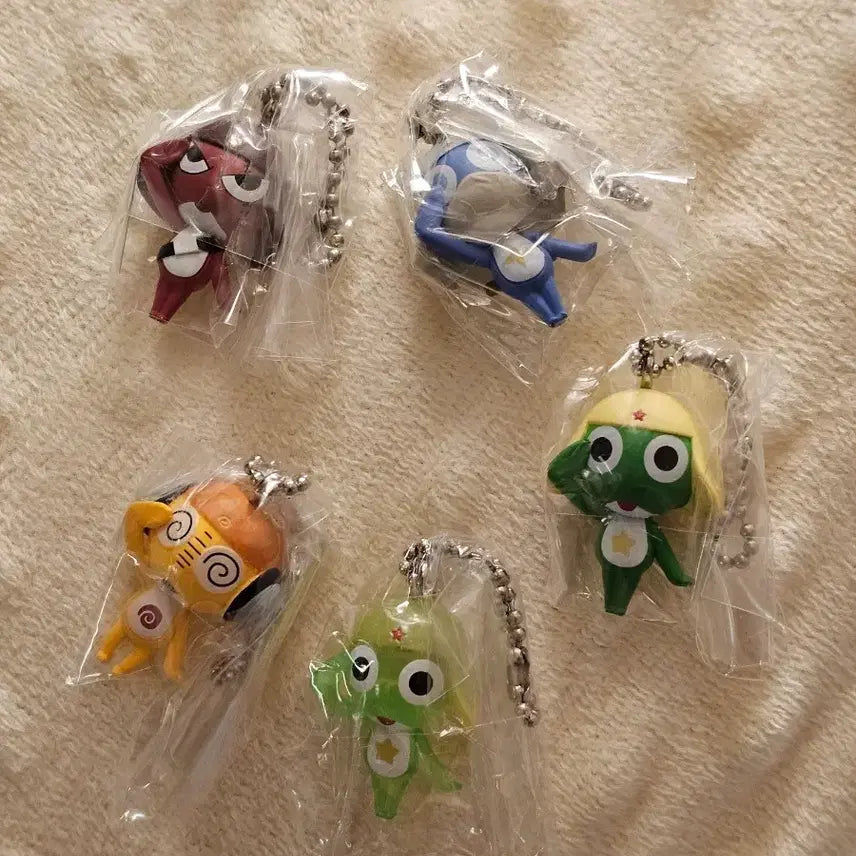 [BUNJANG] Sergeant Keroro Gummy Keyring / 판매중 개구리중사케로로 구미키링