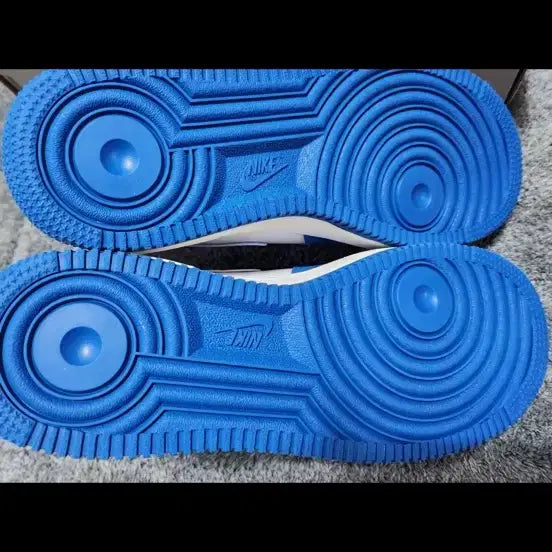 [BUNJANG] Nike Air Force 1 Mid Blue White / 나이키 에어포스1 미드 블루 화이트