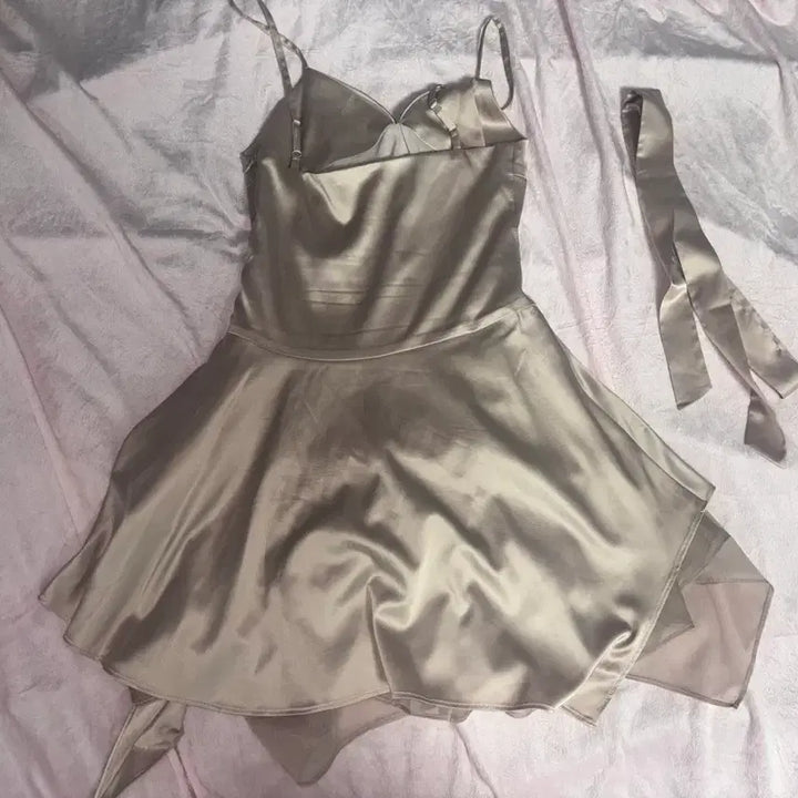 [BUNJANG] angelnumber555 Lace-up Dress / (택포)angelnumber555 엔절넘버555 레이스업 드레스